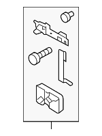 4H4898173A - Body: Armrest Hardware Kit for Audi: A8 Quattro, S8 Image