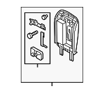 4H4864205BBK4 - : Armrest for Audi: A8 Quattro, S8 Image