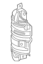 181215BFA00 - Exhaust: Converter Shield for Honda: Accord, Civic Image