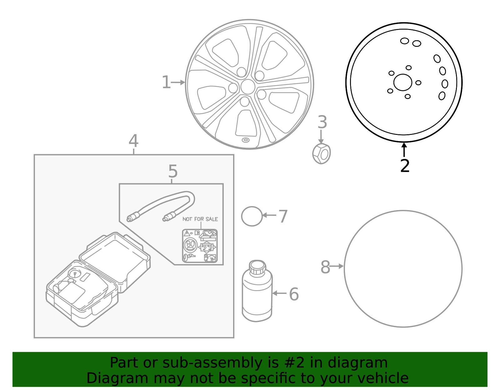 2013-2025 Nissan LEAF Wheel, Steel 40300-3NF0E | OEM Parts Online