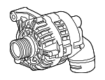 12317551254 - Electrical: Alternator for BMW: 128i, 328i, 328i xDrive, 328xi, 528i, 528i xDrive, 528xi, X3 Image