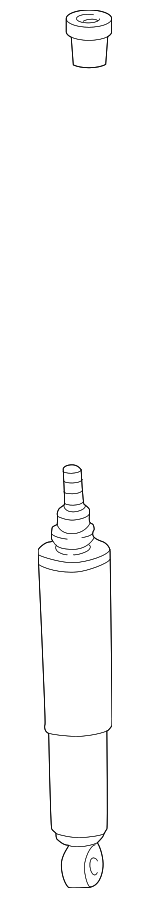 F8AZ18124BB - Suspension: Shock Absorber for Ford: E-150 Econoline, E-150 Econoline Club Wagon Image