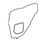 6784178010 - Body: Water Shield for Lexus: NX200t, NX300, NX300h Image