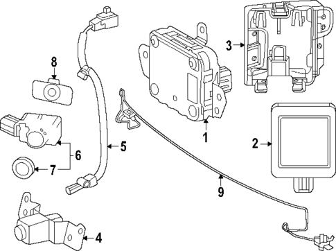 Electrical Components for 2025 Toyota Crown Signia #1