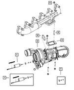 R5143256AA - Fuel: Turbocharger for Mopar Image