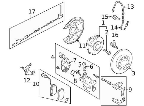 Anti-Lock Brakes for 2010 Volkswagen CC #1