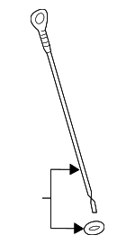 1530131120 - Engine: Dipstick for Lexus: GS450h Image