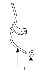 1214231050 - Engine: Oil Tube for Lexus: GS450h Image