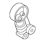 252813N100 - Cooling System: Belt Tensioner for Hyundai Image