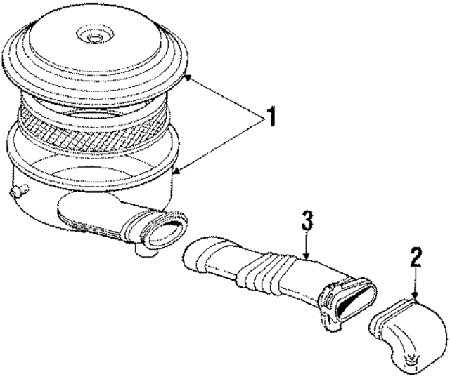 25097957 - Engine: Air Cleaner for GM Image