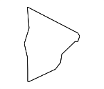 7L7Z7863840A - Body: Seat Cushion Pad for Lincoln: Navigator Image