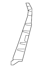 8S0898284 - Body: Mount Plate for Audi: A5 Quattro, A5 Sportback, RS5, RS5 Sportback, S4, S5, S5 Sportback, TT Quattro, TT RS Quattro, TTS Quattro Image