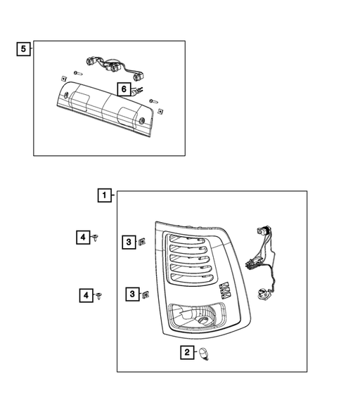 Lamps, Interior and Exterior for 2022 Ram 1500 Classic #3