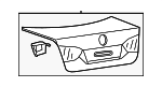 5C6827025A - Body: Trunk Lid for Volkswagen Image