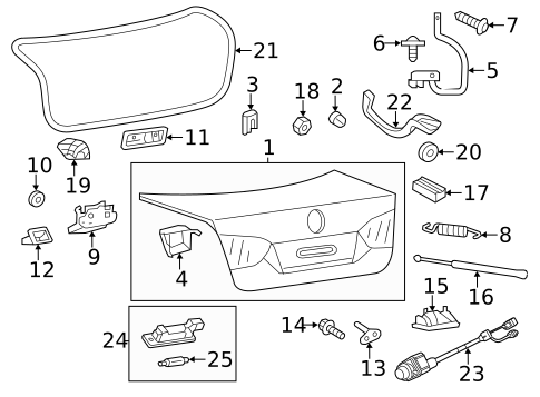 Trunk for 2012 Volkswagen Jetta #0