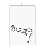 68528060AA - : Outer Tie Rod for Ram: 1500 Image