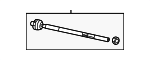 68399143AA - : Inner Tie Rod for Ram: 1500 Image