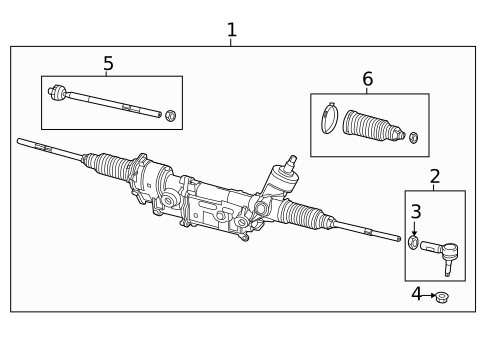 Steering Gear & Linkage for 2020 Ram 1500 #0