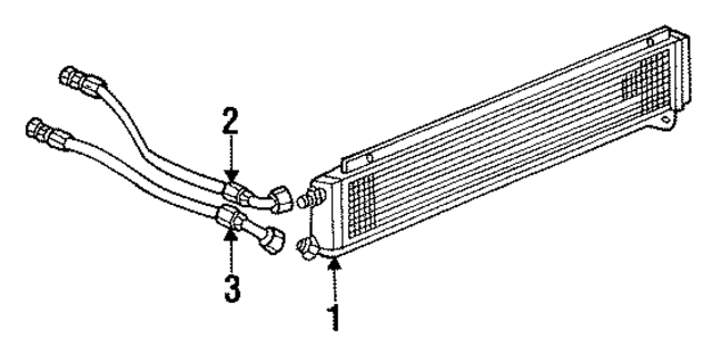 4848310 - Engine: Oil Cooler Hose for Mopar Image