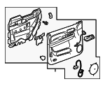 25974178 - : Door Trim Panel for Cadillac: Escalade, Escalade ESV, Escalade EXT Image