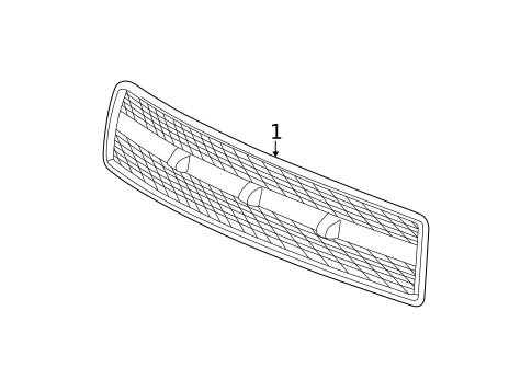 Grille & Components for 2005 Saturn Vue #0