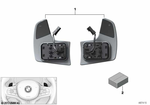 61319501592 - Vehicle Electrical System: Set of Shift Paddles for BMW Image