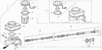 94001080000S - Chassis: NUT, HEX. (8MM) for Acura Image