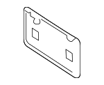 5L5Z17A385AAA - Body: License Bracket for Ford Image