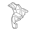 4B5809301C - Body: Side Support for Audi Image