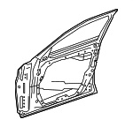 2547201700 - Body: Door Shell for Mercedes-Benz Image