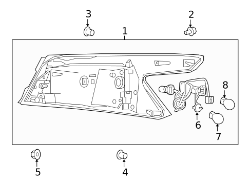 Tail Lamps for 2021 Nissan Maxima #0