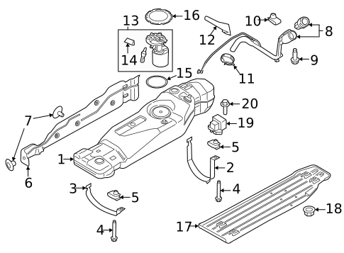 Hardware, Fasteners & Fittings for 2024 Ford F-150 #0