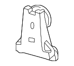 YL2Z18888BA - Body: Radio Support for Ford: Explorer | Lincoln: Aviator, LS | Mercury: Mountaineer Image