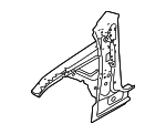 95850234800GRV - Body: Upper Rail Rear Bracket for Porsche Image
