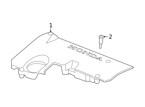 Engine Appearance Cover for 2022 Honda Civic #0