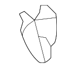 9046710203 - Body: Switch Panel Clip for Toyota Image image