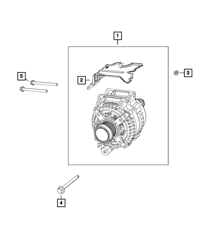 68271763AA - Electrical: Engine Generator Kit for Mopar Image