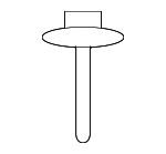 WHT004370 - : Heat Shield Screw for Volkswagen: Routan Image