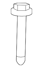 7B0422835 - Steering: Gear Assembly Mount Bolt for Volkswagen: Routan Image