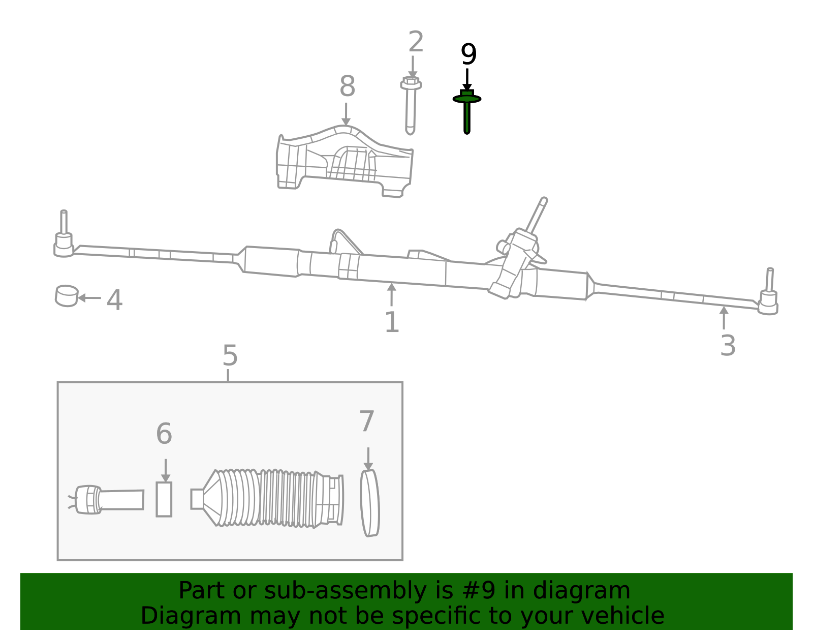 WHT-005-750 - Heat Shield Screw 2010-2014 Volkswagen Routan | Wolfsburg ...