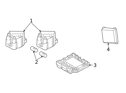 Control Modules for 1999 Chevrolet Cavalier #0