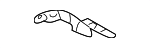 2034922241 - Exhaust: Converter &amp; Pipe Bracket for Mercedes-Benz Image