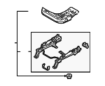 6911B952 - Body: Seat Adjust Assembly for Mitsubishi Image
