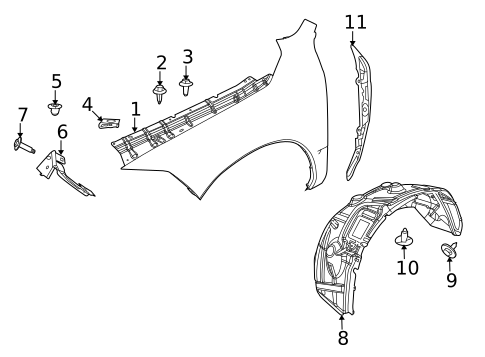 Fender & Components for 2016 Ram 2500 #0
