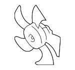 45121AG03A - Cooling System: Fan for Subaru: Legacy, Outback Image