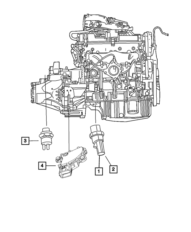 5163420AC - Electrical: Back Up Lamp Switch for Mopar Image