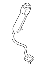 F65Z1561202AAD - Electrical: Buckle for Ford: F-150, F-250 Image