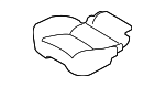 LR059269 - Body: Seat Cushion Foam for Land-Rover Image