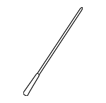 8723A024 - Electrical: Antenna Mast for Mitsubishi: Outlander Image