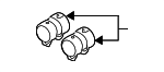 95511122021 - Exhaust: Muffler &amp; Pipe Clamp for Porsche Image